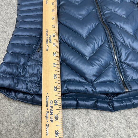 Calvin Klein‎ Packable Puffer Vest Women’s S Blue Down Filled Gorpcore Preppy - Picture 9 of 10